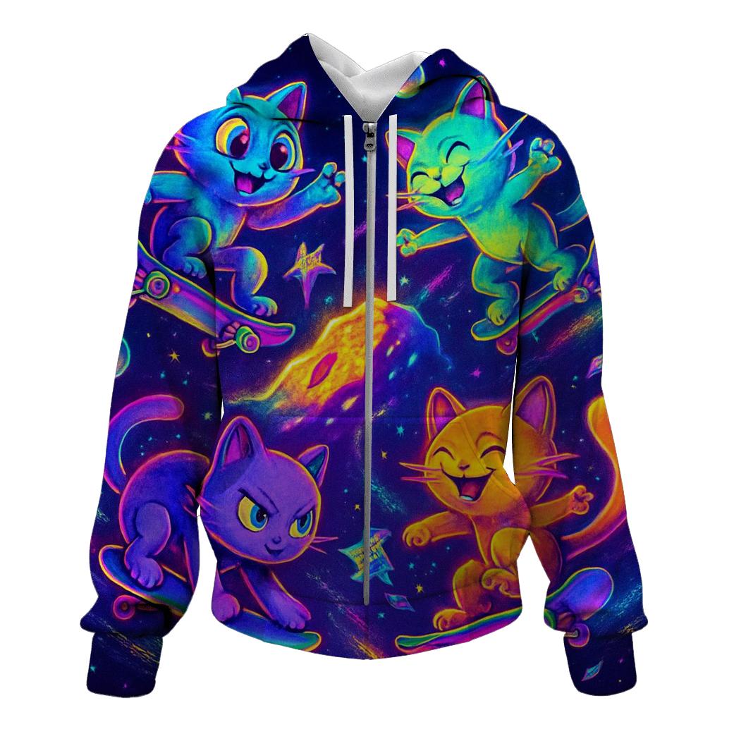 Cosmic Skate Crew lightweight hoodies