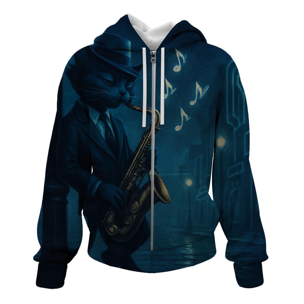 Midnight Jazz Stray designer hoodies