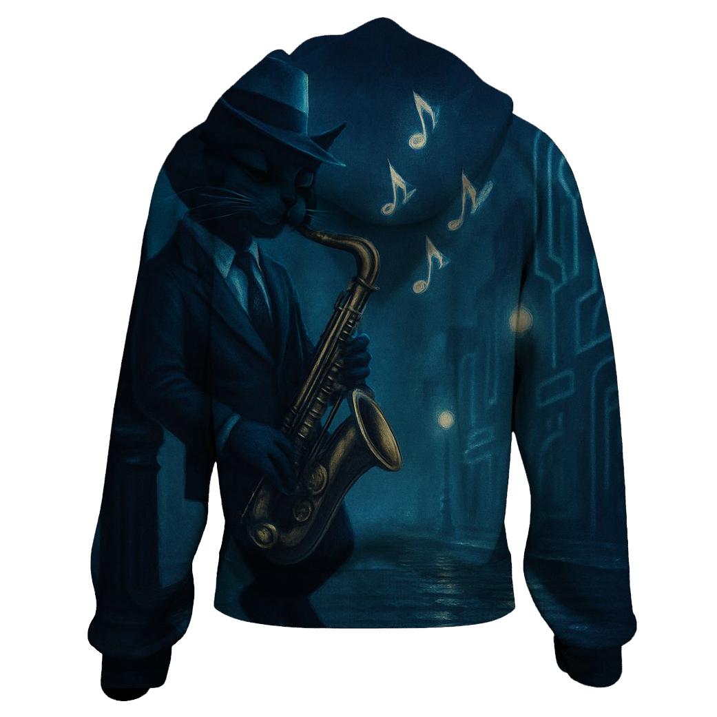 Midnight Jazz Stray designer hoodies