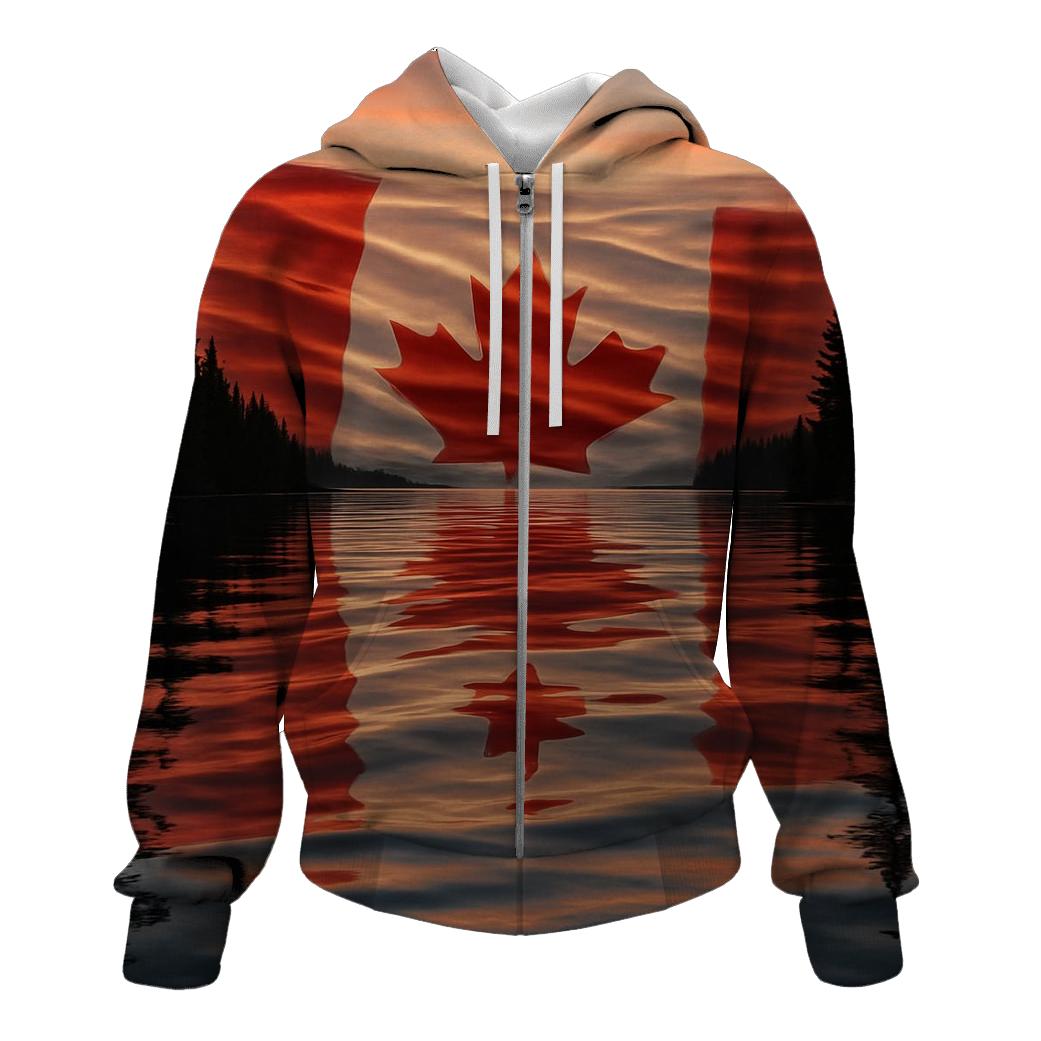 Maple Reflection designer hoodies