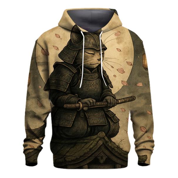 Samurai Moon Whisper heavyweight hoodies