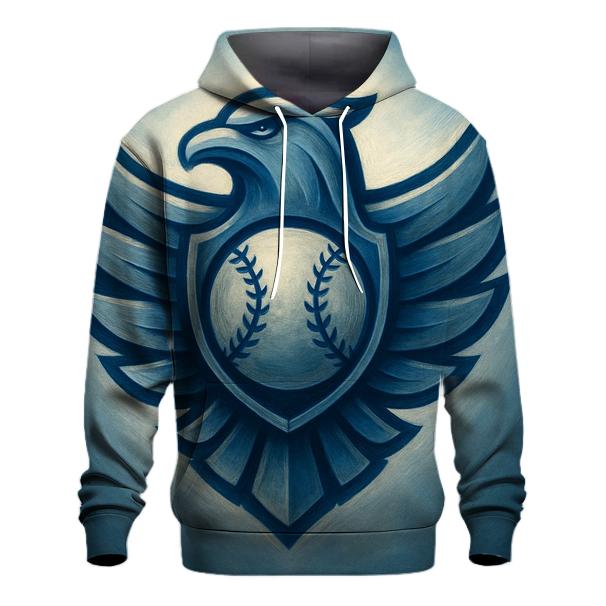 Blue Jays Crest Momentum printed hoodies