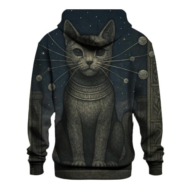 Temple Of Starlit Whiskers custom hoodies