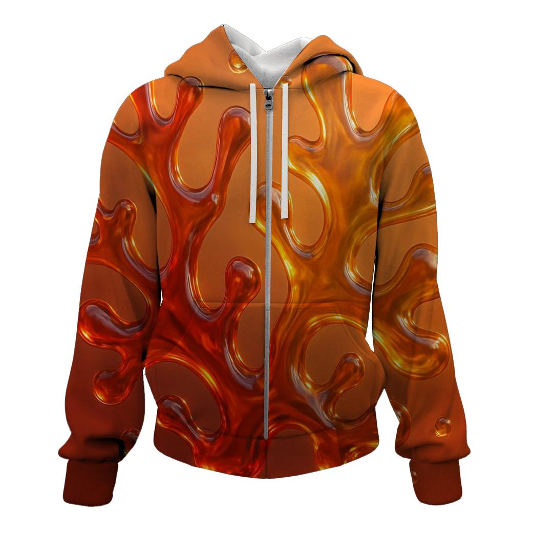 Glass Reef Sunset premium hoodies