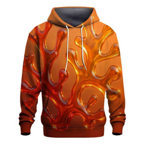 Glass Reef Sunset designer hoodies