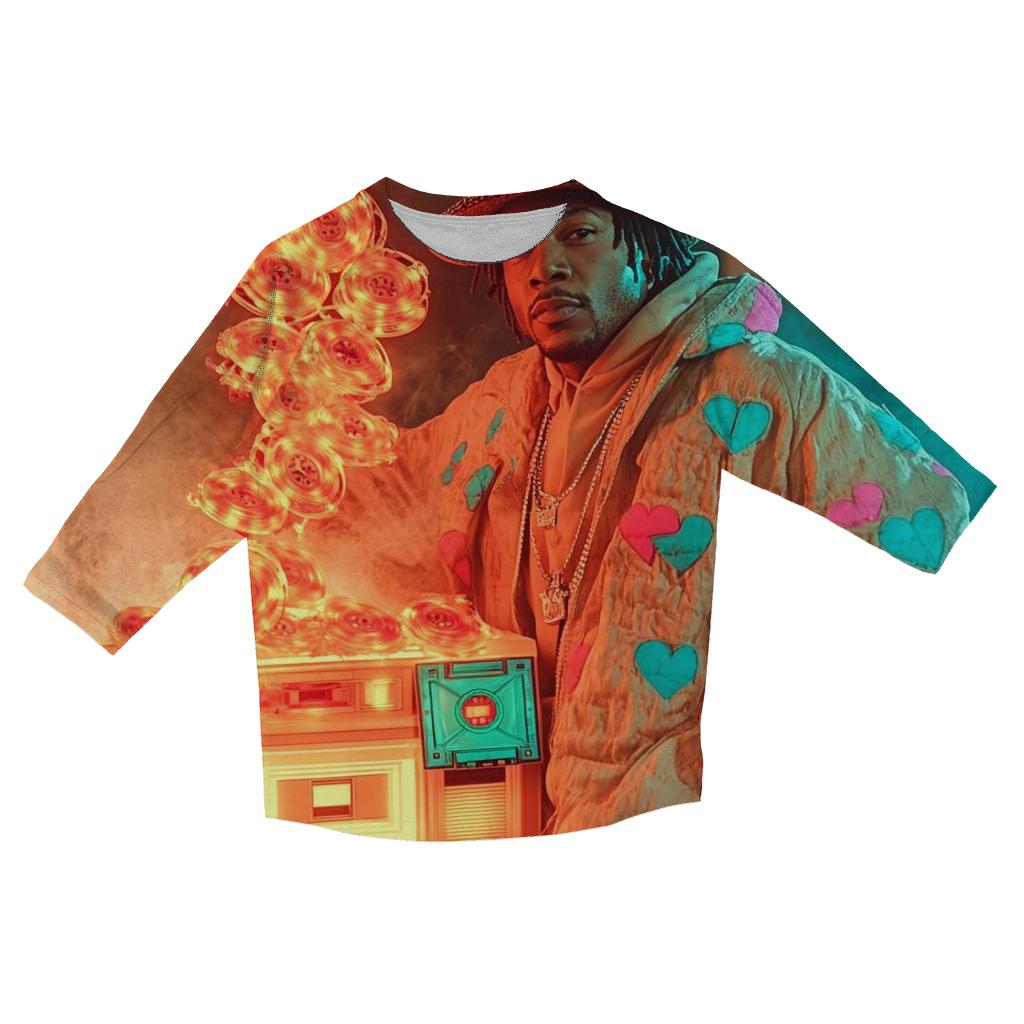 LL Cool J Boombox Romance designer 3/4 sleeve blouses