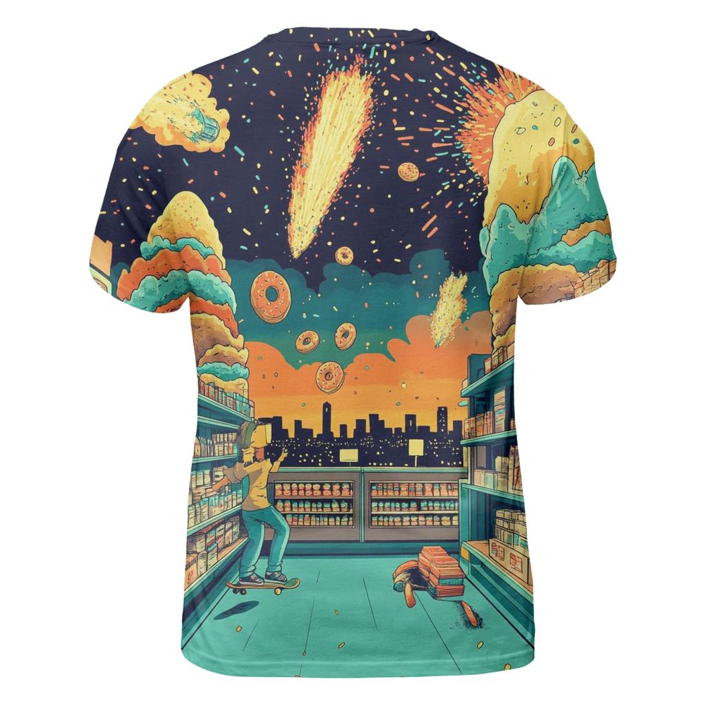 Kwik E Cosmic Run trendy printed shirt styles