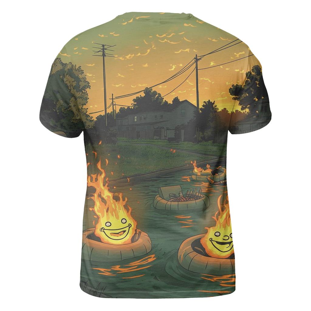 Barbecue On Evergreen Terrace custom all-over print shirts