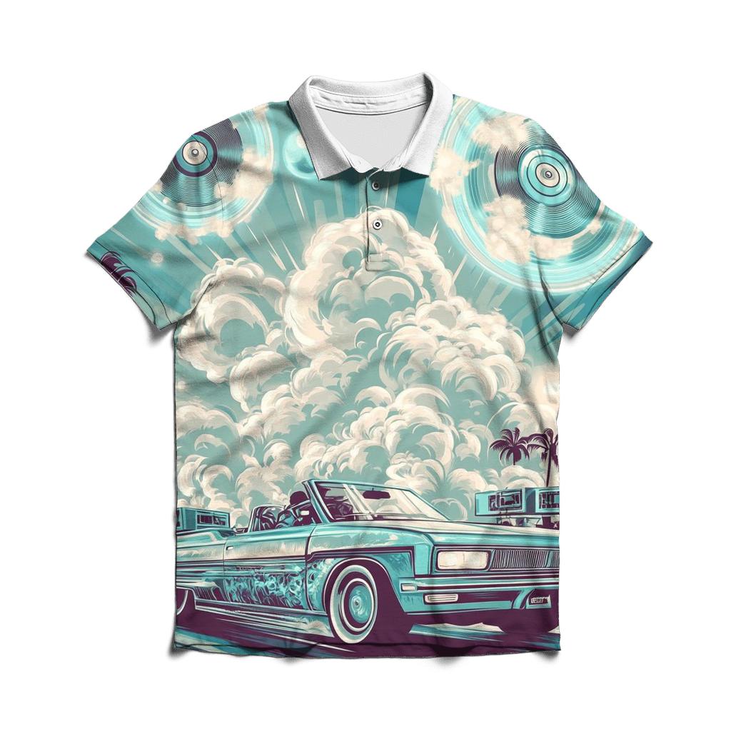 G-Funk Neon Cruise classic pique polos