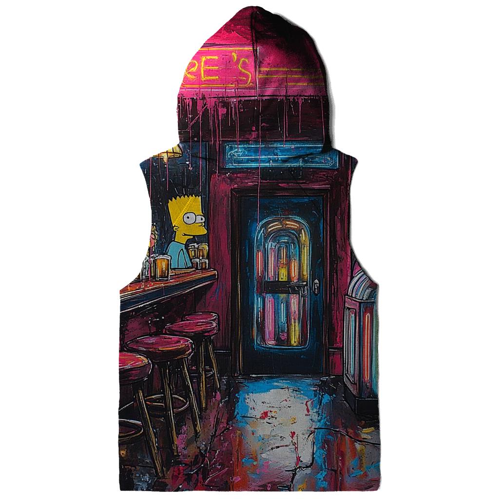 Moes Neon Midnight printed hoodies