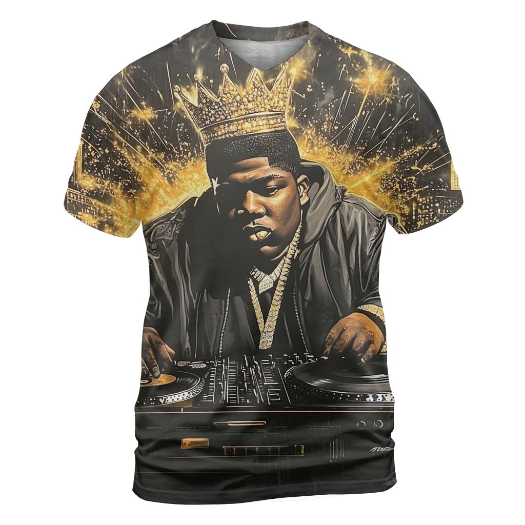 Crown Over Brooklyn creative print fashion shirts