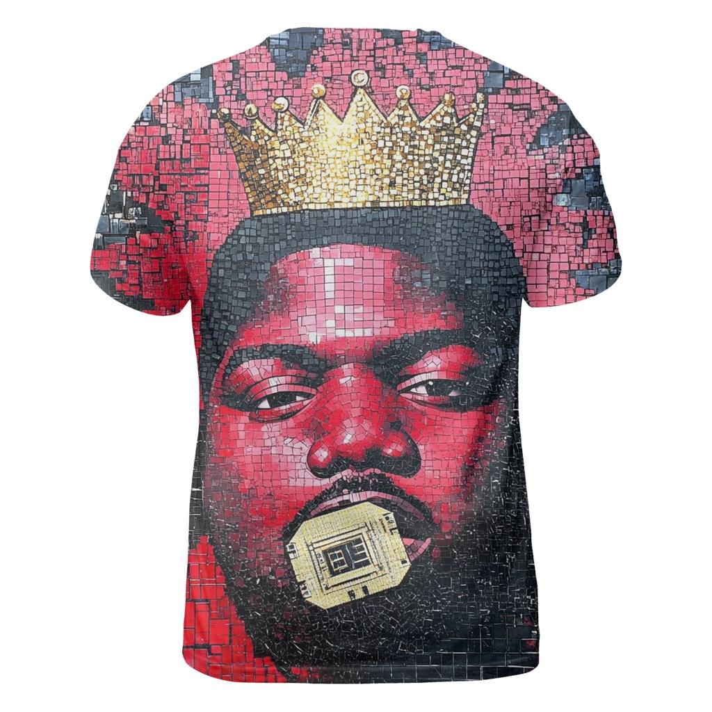 Biggies Mosaic Legacy statement graphic shirts
