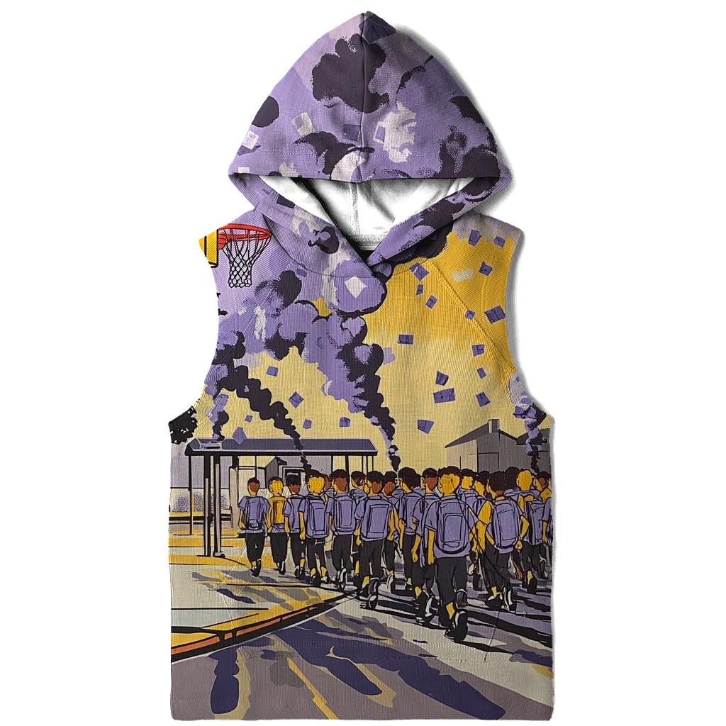 Principal Skinner Detention Parade zip-up hoodies