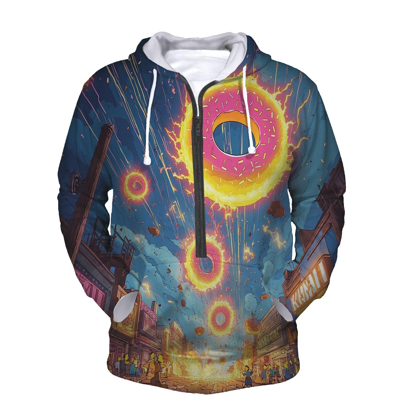 Donut Meteor Shower hoodie designs