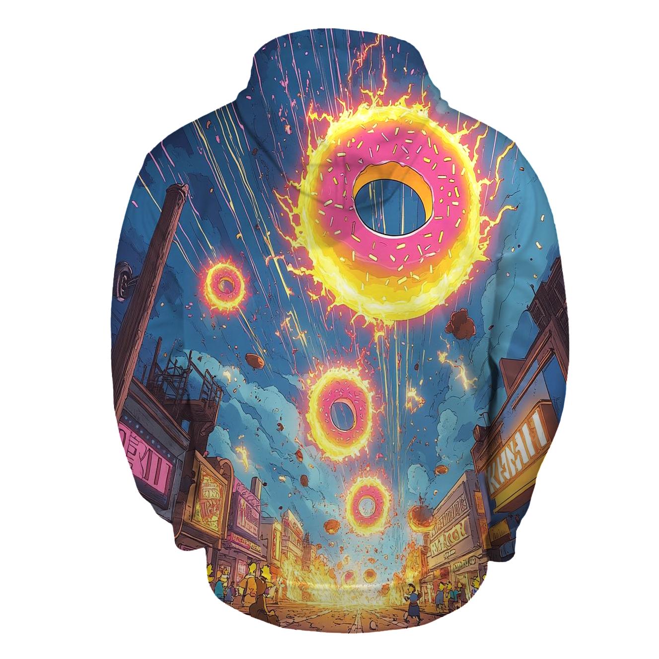 Donut Meteor Shower hoodie designs