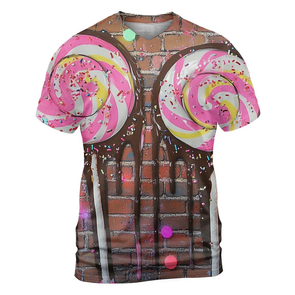 Sprinkle Graffiti Riot custom all-over print shirts