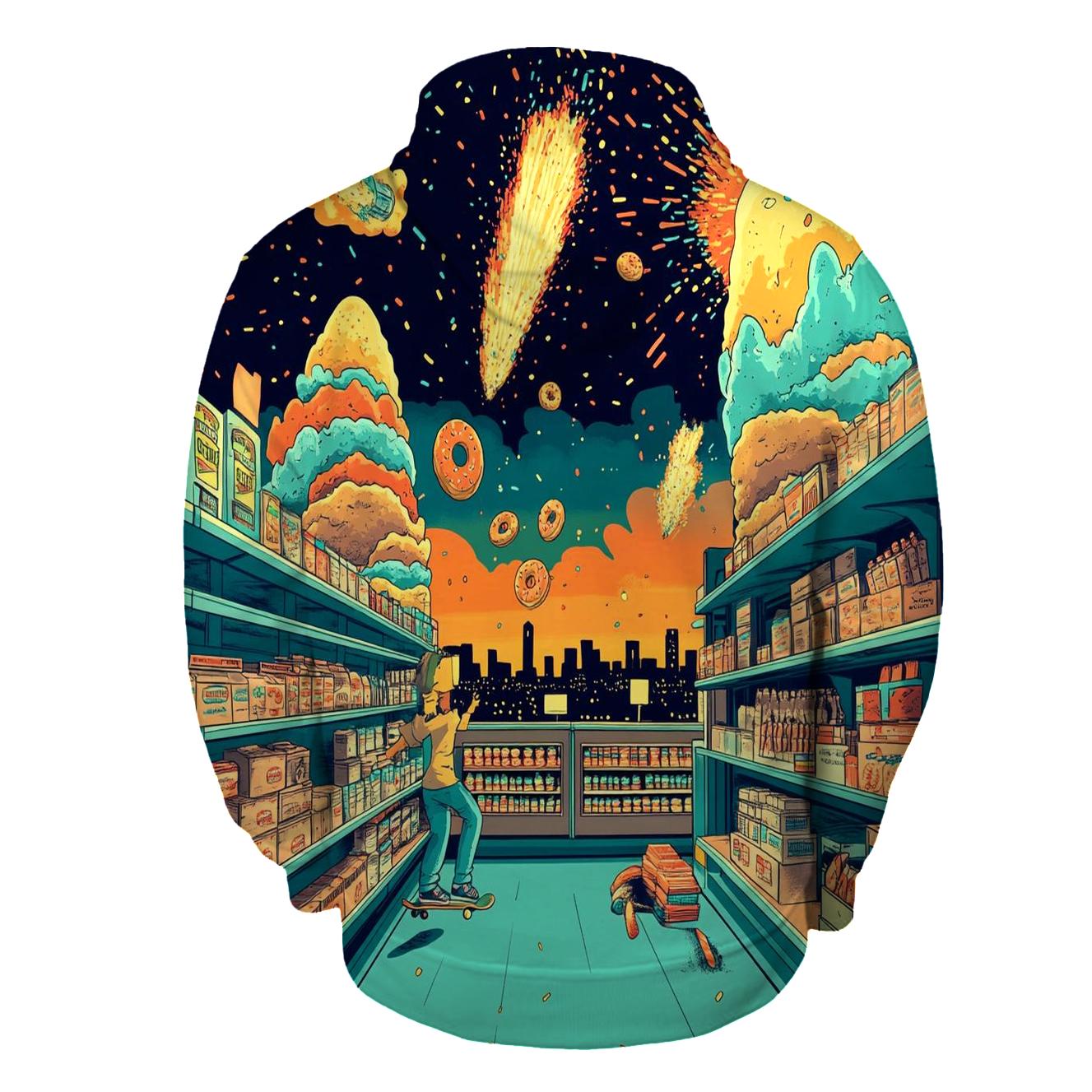 Kwik E Cosmic Run zip-up hoodies