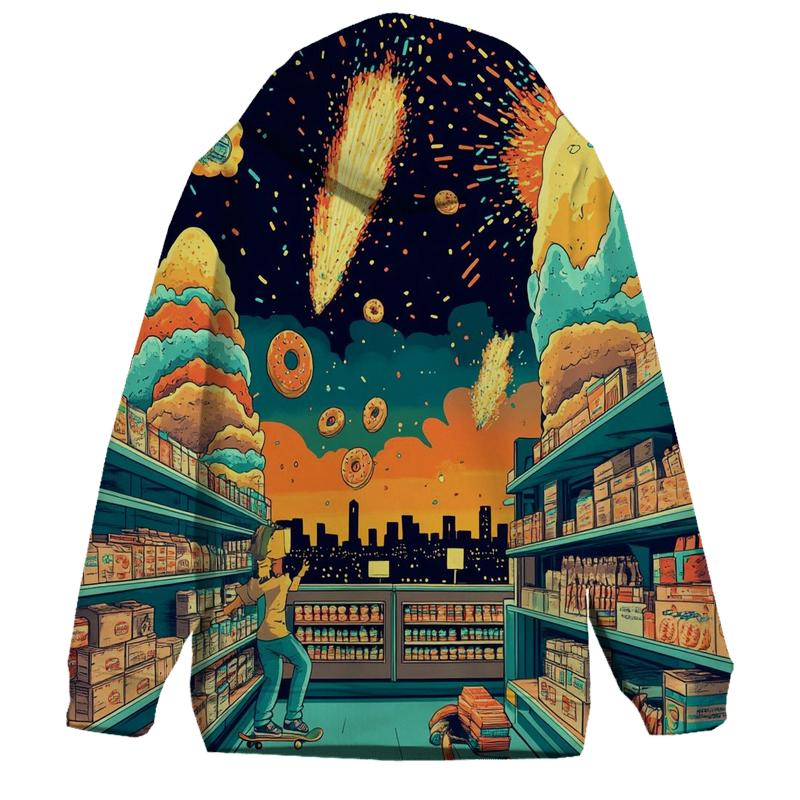 Kwik E Cosmic Run lightweight hoodies