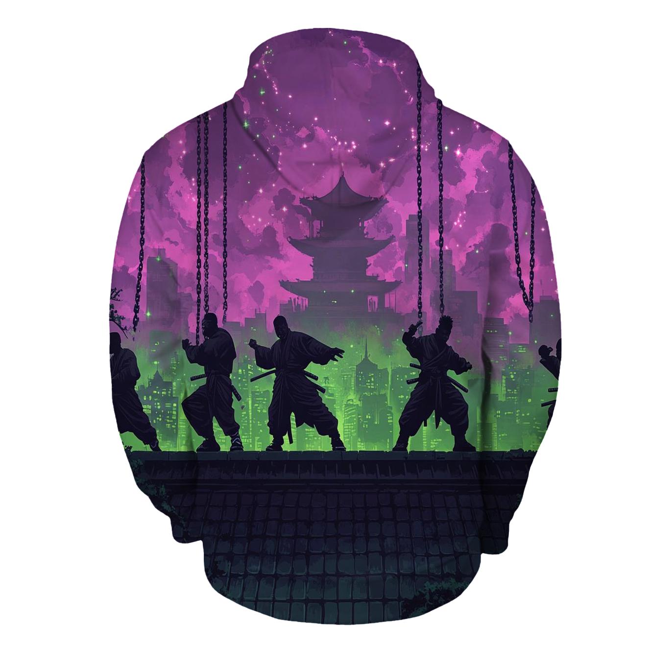 Wu-Tang Shaolin Skyline heavyweight hoodies