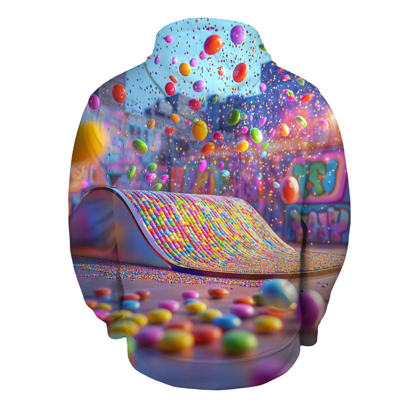 Skittle Rain Parade heavyweight hoodies