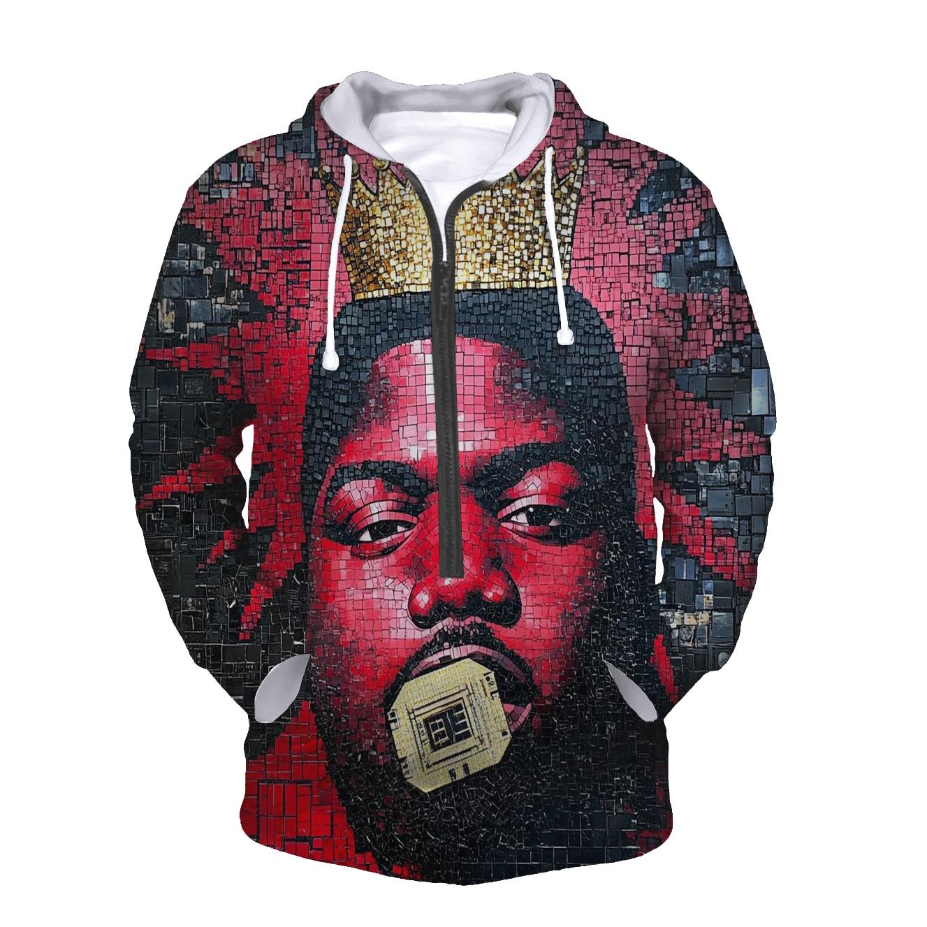 Biggies Mosaic Legacy printed hoodies