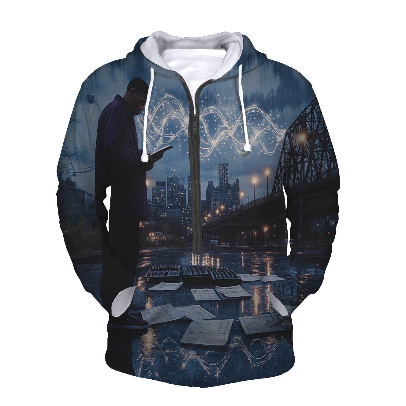 Nas Queensbridge Dream graphic hoodies