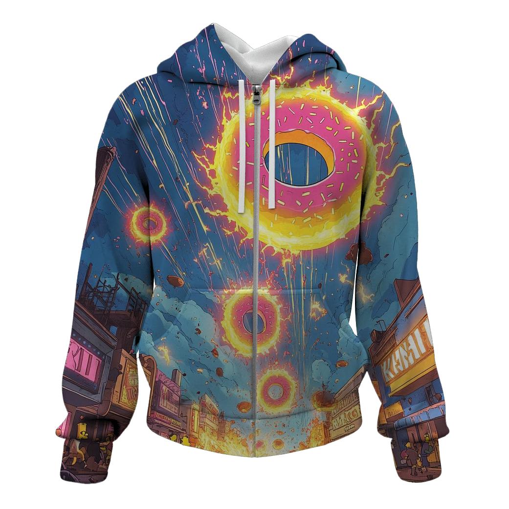 Donut Meteor Shower hoodie trends