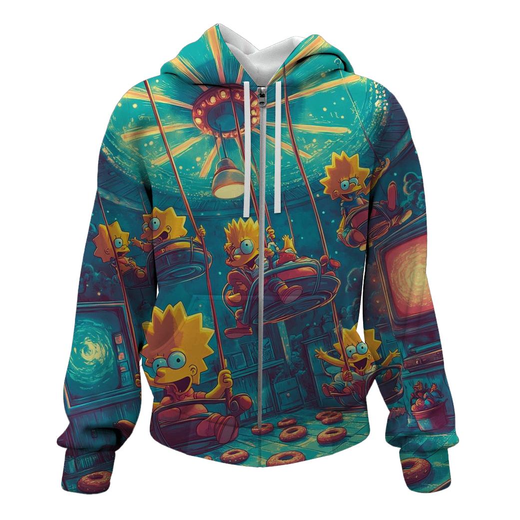 Couch Gag Carousel pullover hoodies