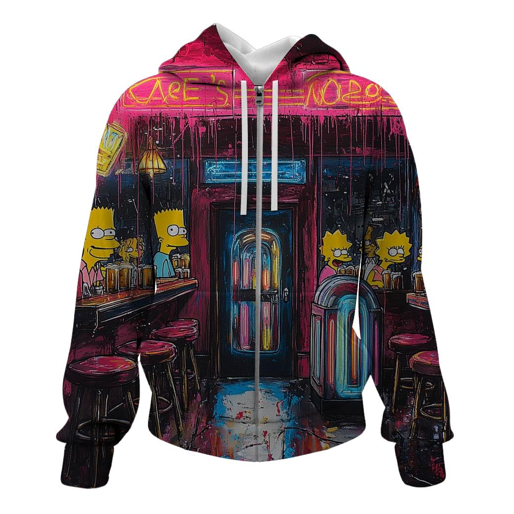 Moes Neon Midnight hoodies fashion
