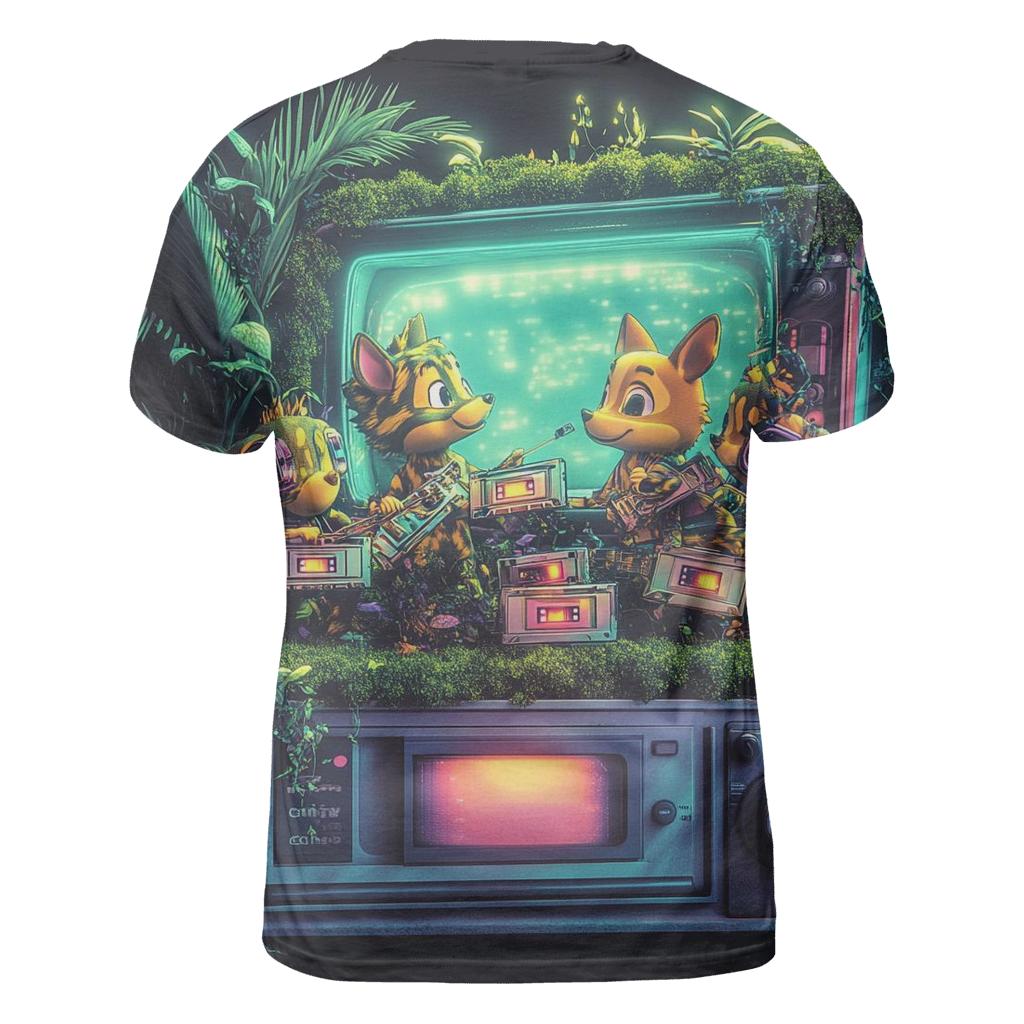 VHS Jungle Jam custom all-over print shirts