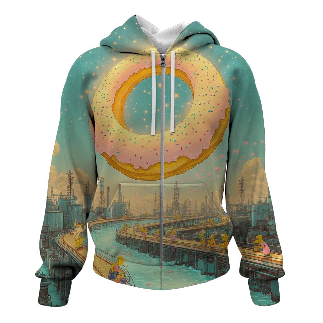 Donut Factory Dreamscape lightweight hoodies