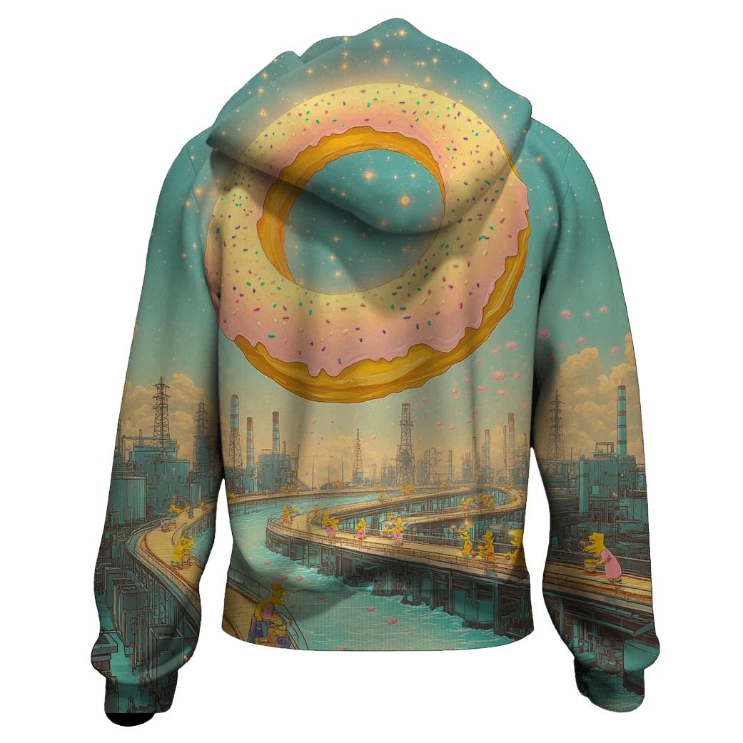 Donut Factory Dreamscape lightweight hoodies