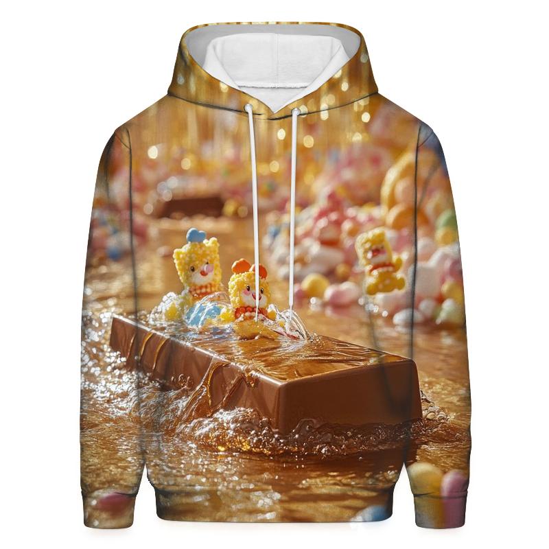 Molten Chocolate Arcade printed hoodies