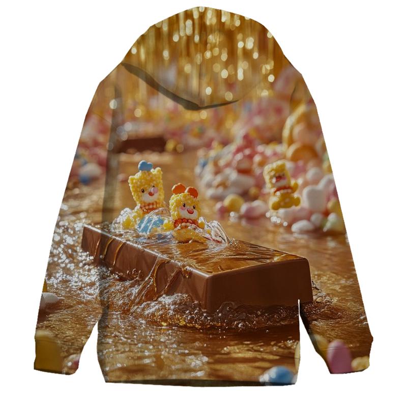 Molten Chocolate Arcade printed hoodies