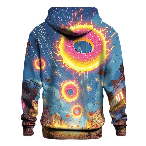 Donut Meteor Shower premium hoodies