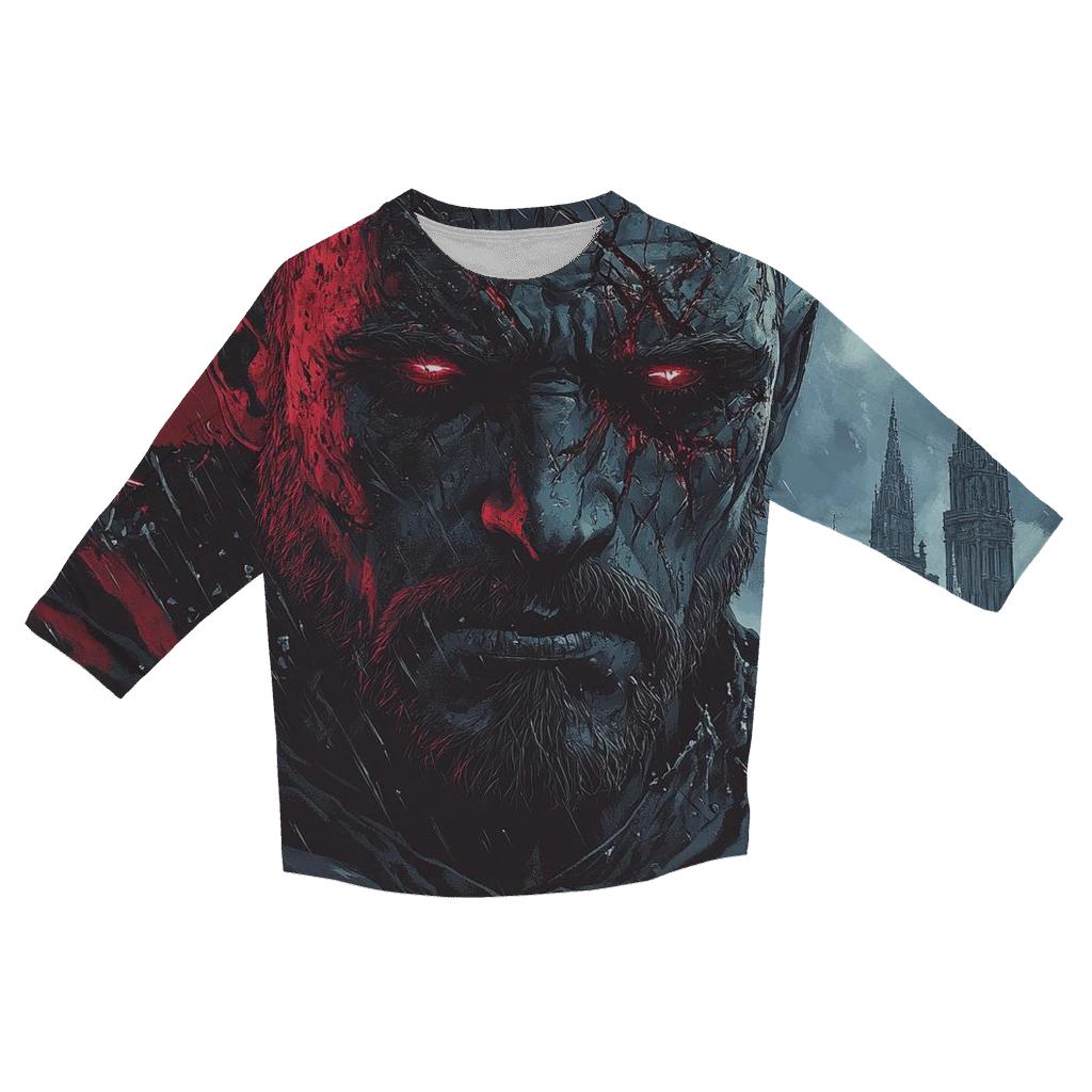 Christian Bale: Twilight Hammer Of The God Butcher designer 3/4 sleeve blouses