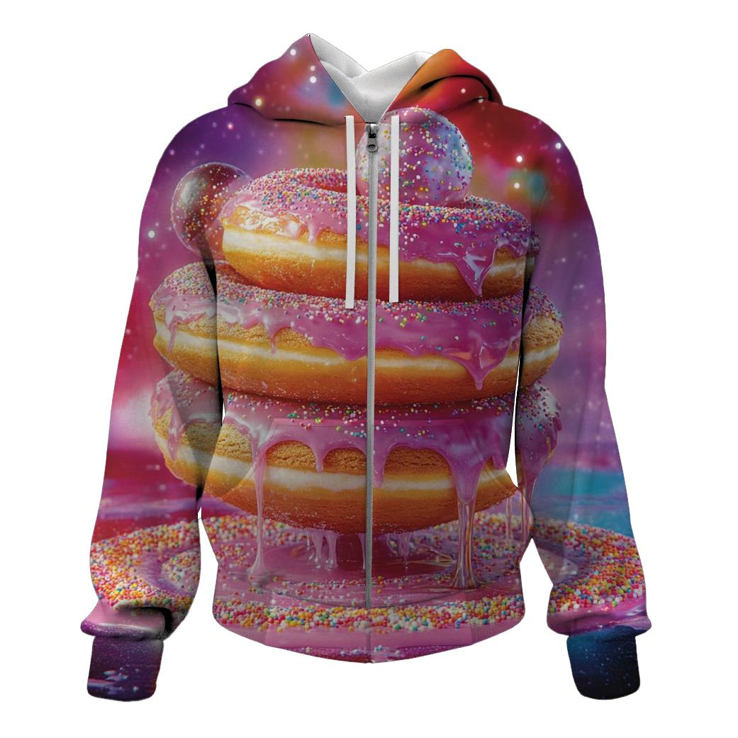 Cookie Planet Mashup printed hoodies