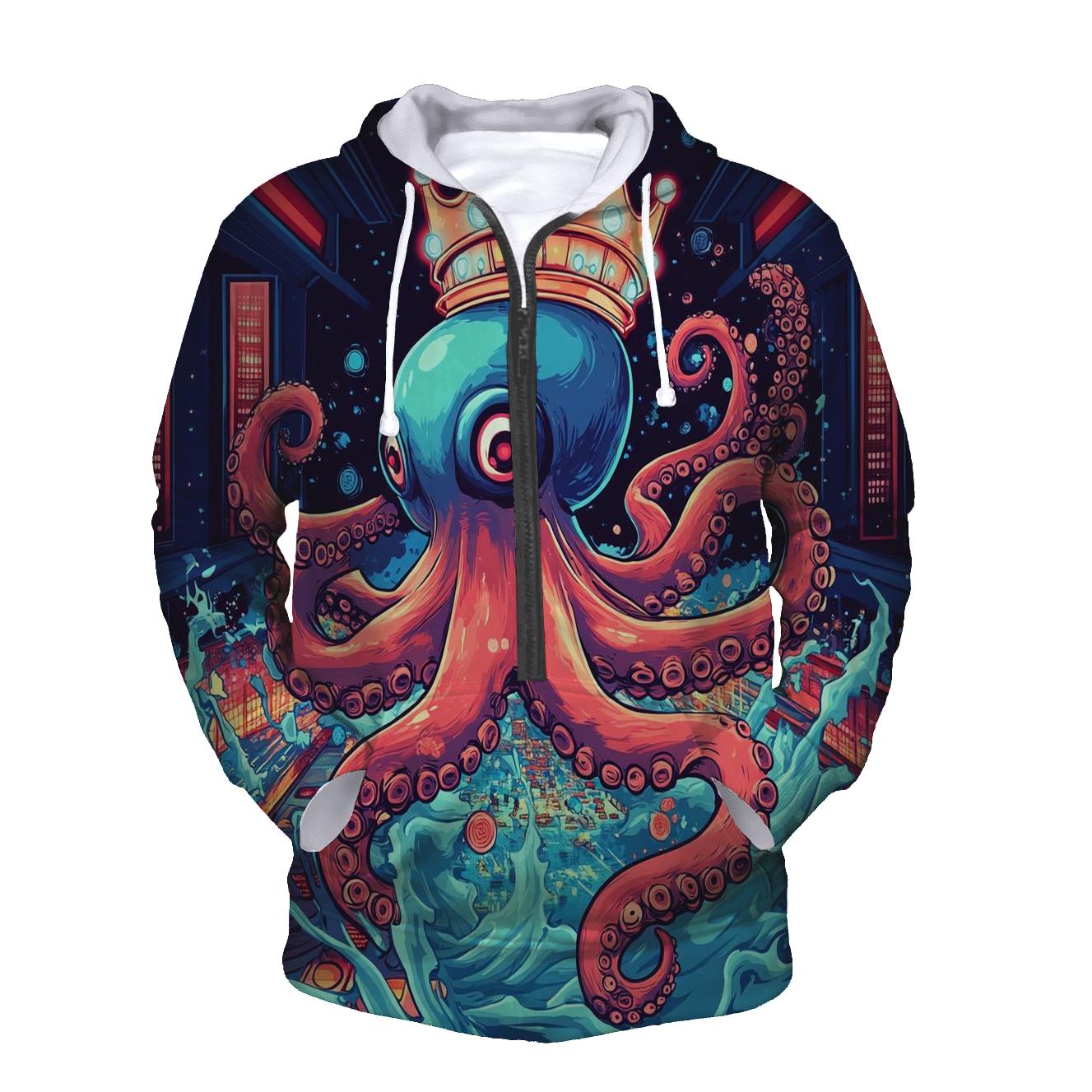Arcade Kraken Clash lightweight hoodies