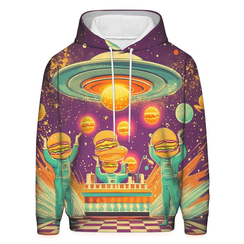 Alien Diner Delivery hoodie designs