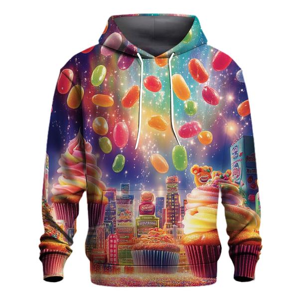 Midnight Jellybean Aurora printed hoodies