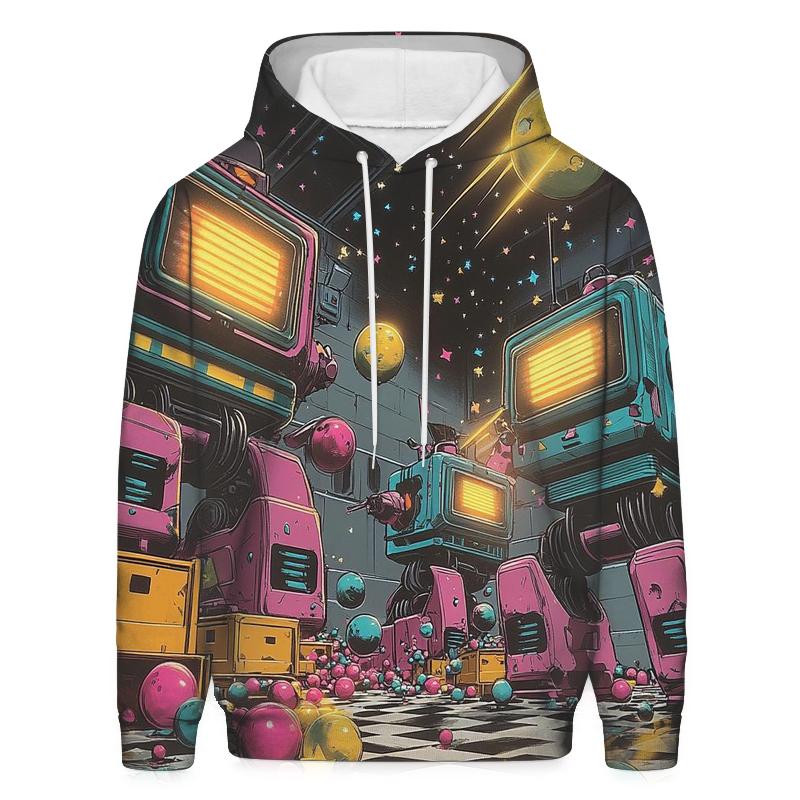 Cosmic Toybox Rumble zip-up hoodies