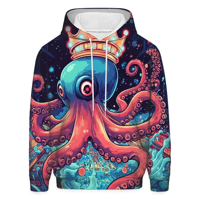 Arcade Kraken Clash heavyweight hoodies