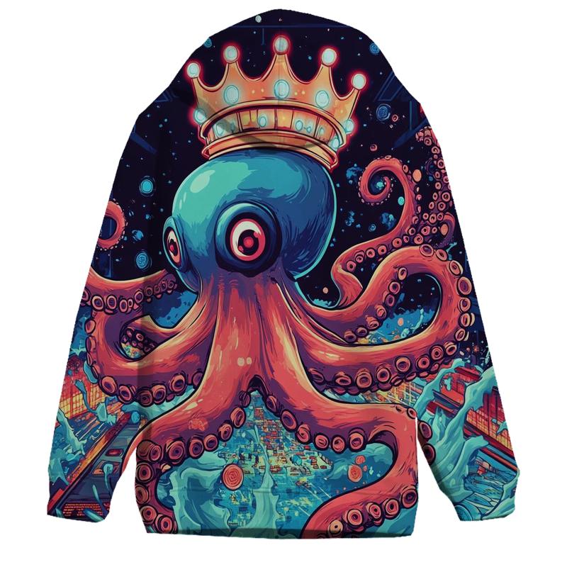 Arcade Kraken Clash heavyweight hoodies