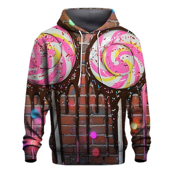 Sprinkle Graffiti Riot designer hoodies