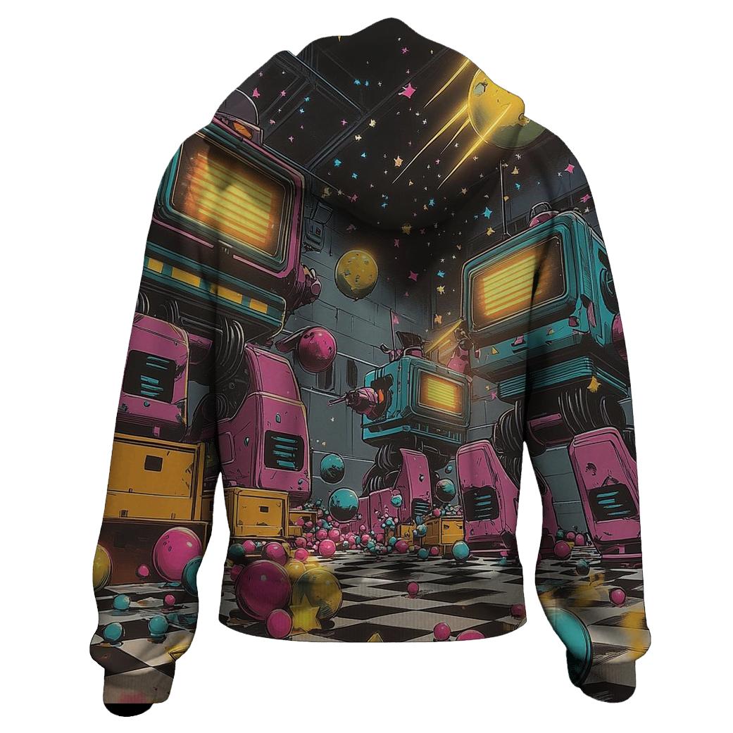 Cosmic Toybox Rumble embroidered hoodies