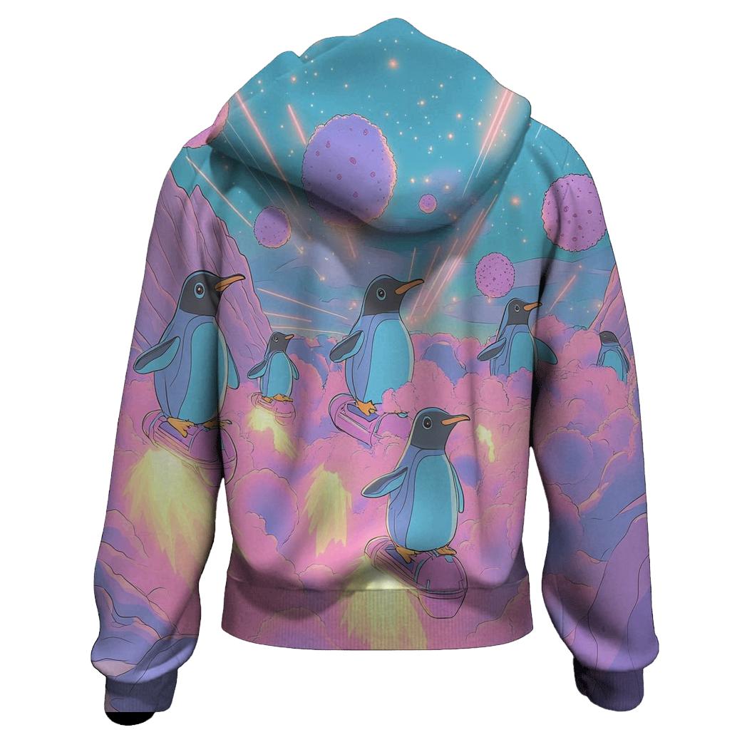 Bubblegum Space Patrol pullover hoodies