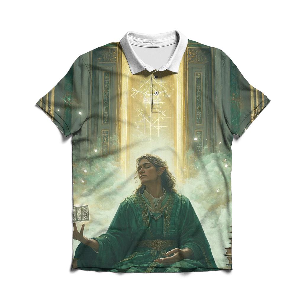 Tilda Swinton: Luminous Keeper Of The Mystic Gate stylish collar polo tees