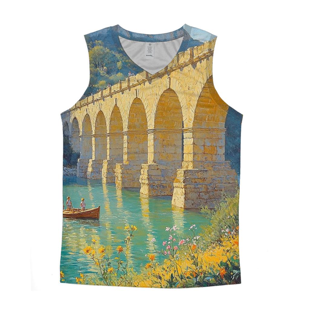 Pont Du Gard - Nimes casual summer tank tops