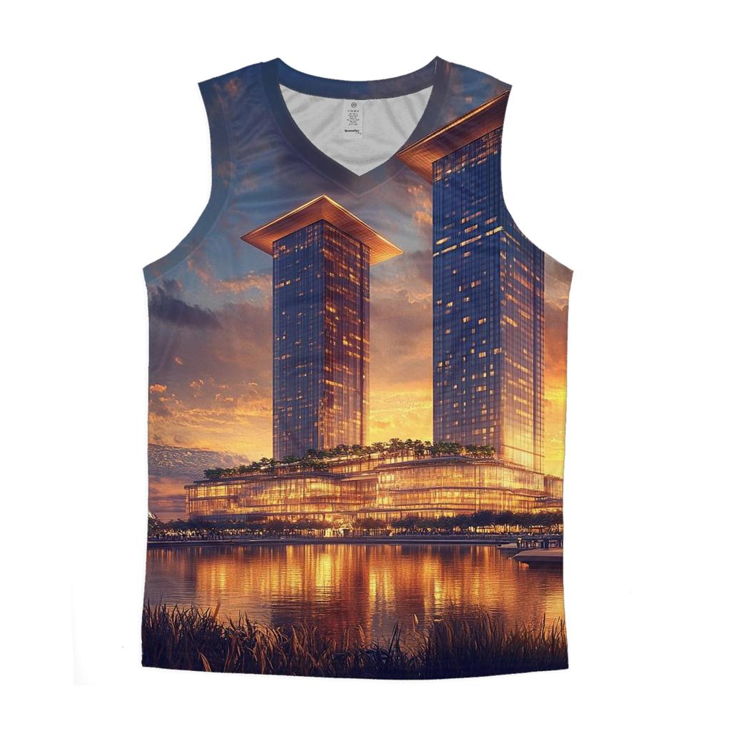 Marina Bay Sands - Singapore sports performance tank tops