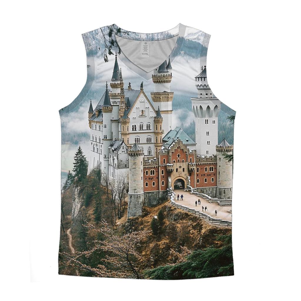 Neuschwanstein Castle - Hohenschwangau casual summer tank tops